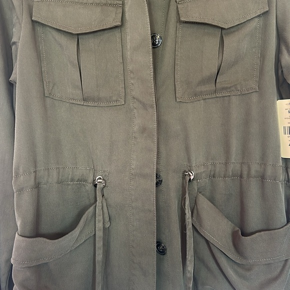 Military style knit jacket - Picture 3 of 7